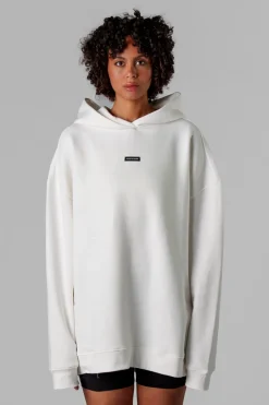 Hot Karo Kauer Hoodie Dress Creme