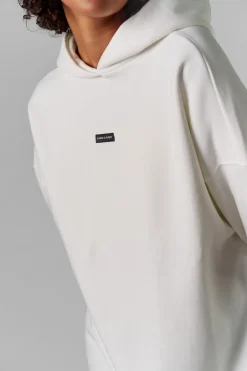 Hot Karo Kauer Hoodie Dress Creme