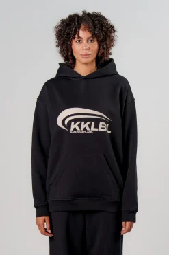 Fashion Karo Kauer Hoodie KKLBL Black