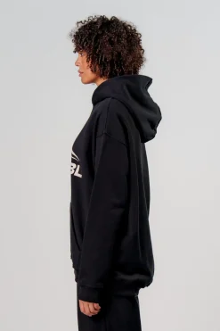 Fashion Karo Kauer Hoodie KKLBL Black