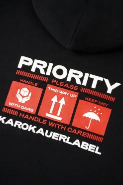 Fashion Karo Kauer Hoodie Priority