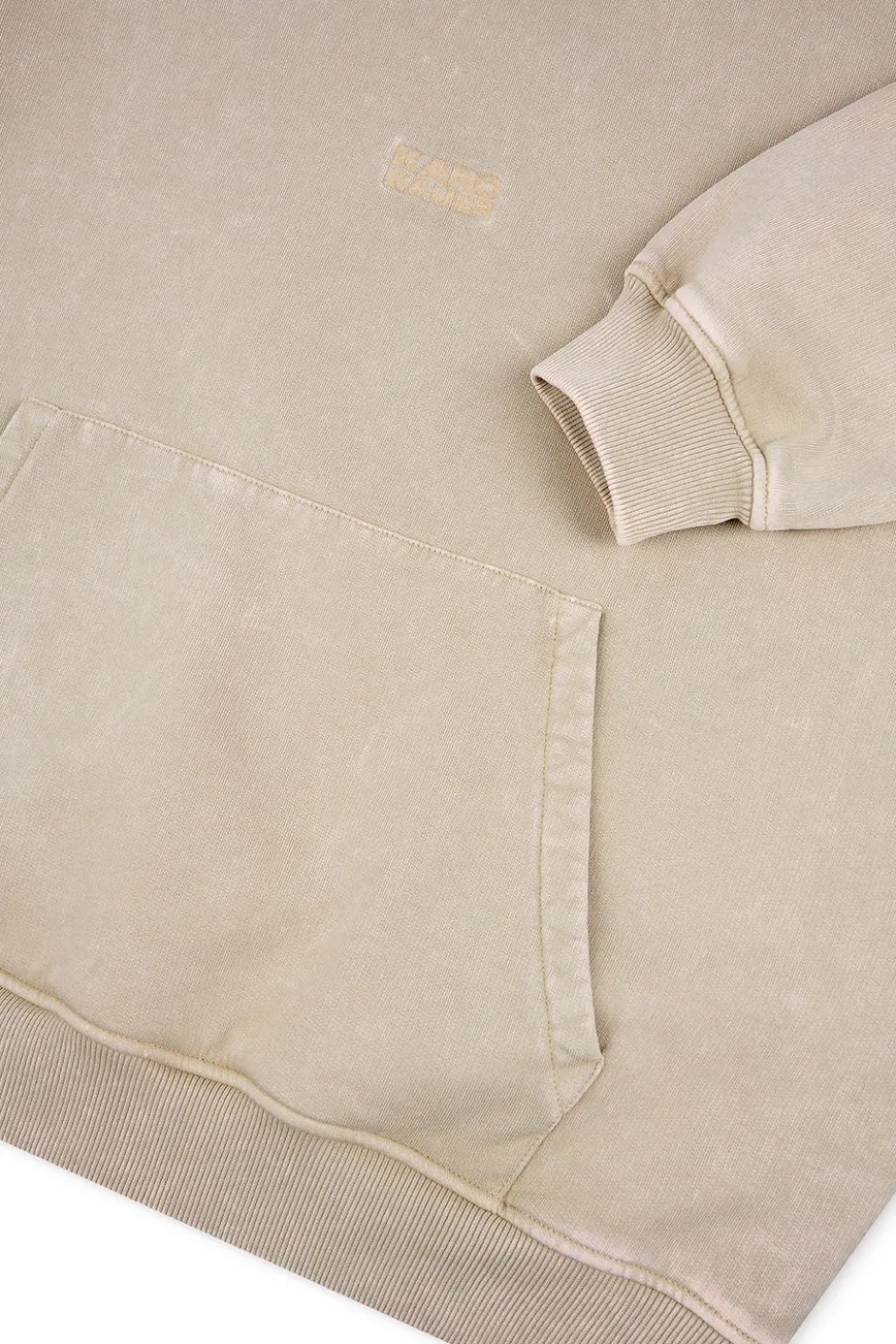 Outlet Karo Kauer Hoodie Washed Sand