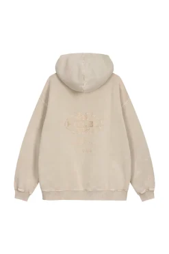 Outlet Karo Kauer Hoodie Washed Sand