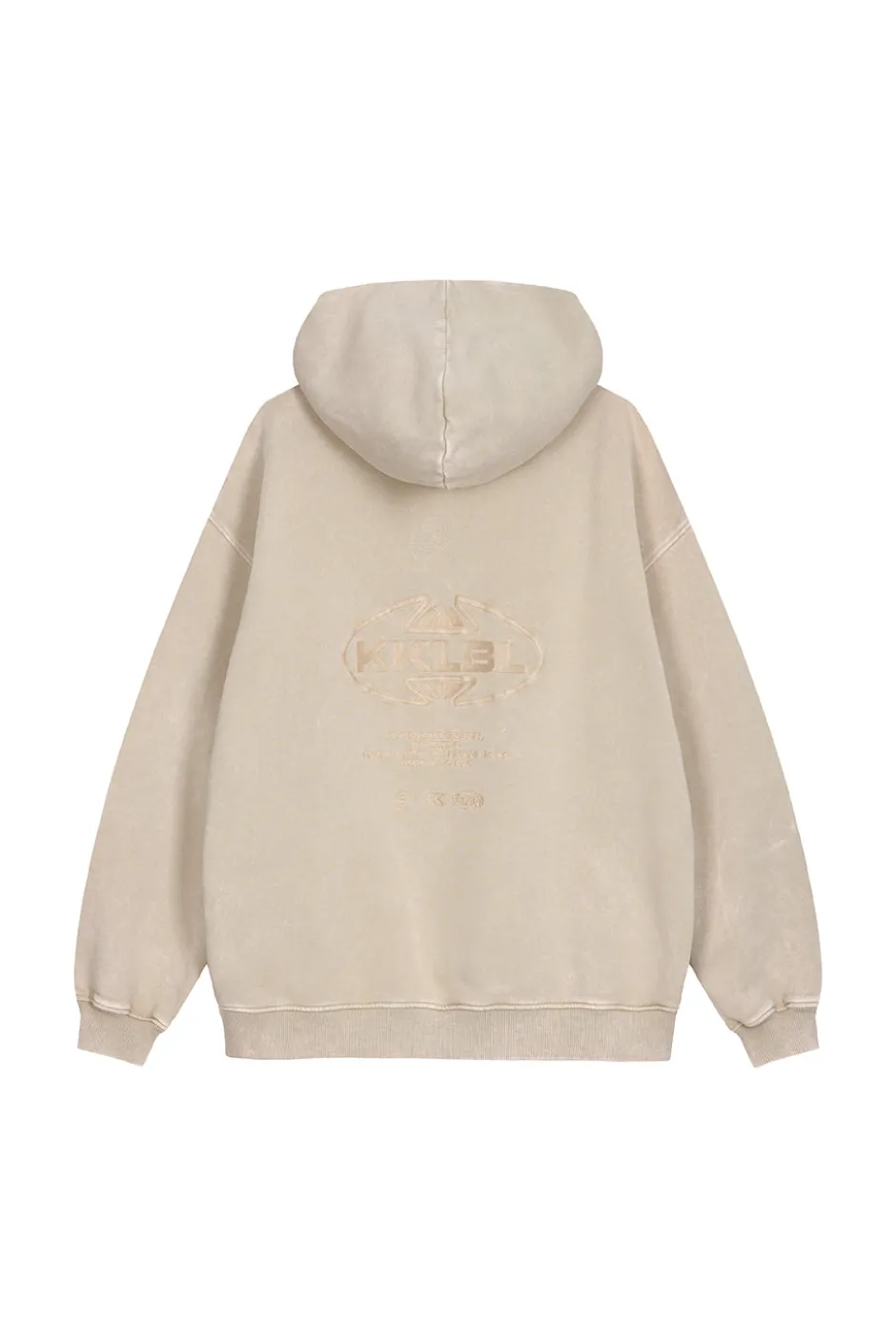 Outlet Karo Kauer Hoodie Washed Sand