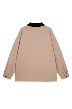 Outlet Karo Kauer Jacket Cord Collar