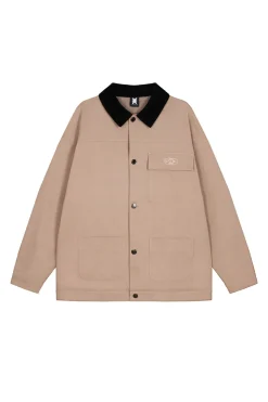 Outlet Karo Kauer Jacket Cord Collar