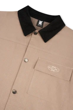 Outlet Karo Kauer Jacket Cord Collar