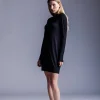 Fashion Karo Kauer Jersey Rib Dress Longsleeve