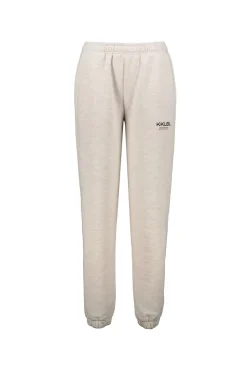 New Karo Kauer Jogger Pants Basic Sand Melange