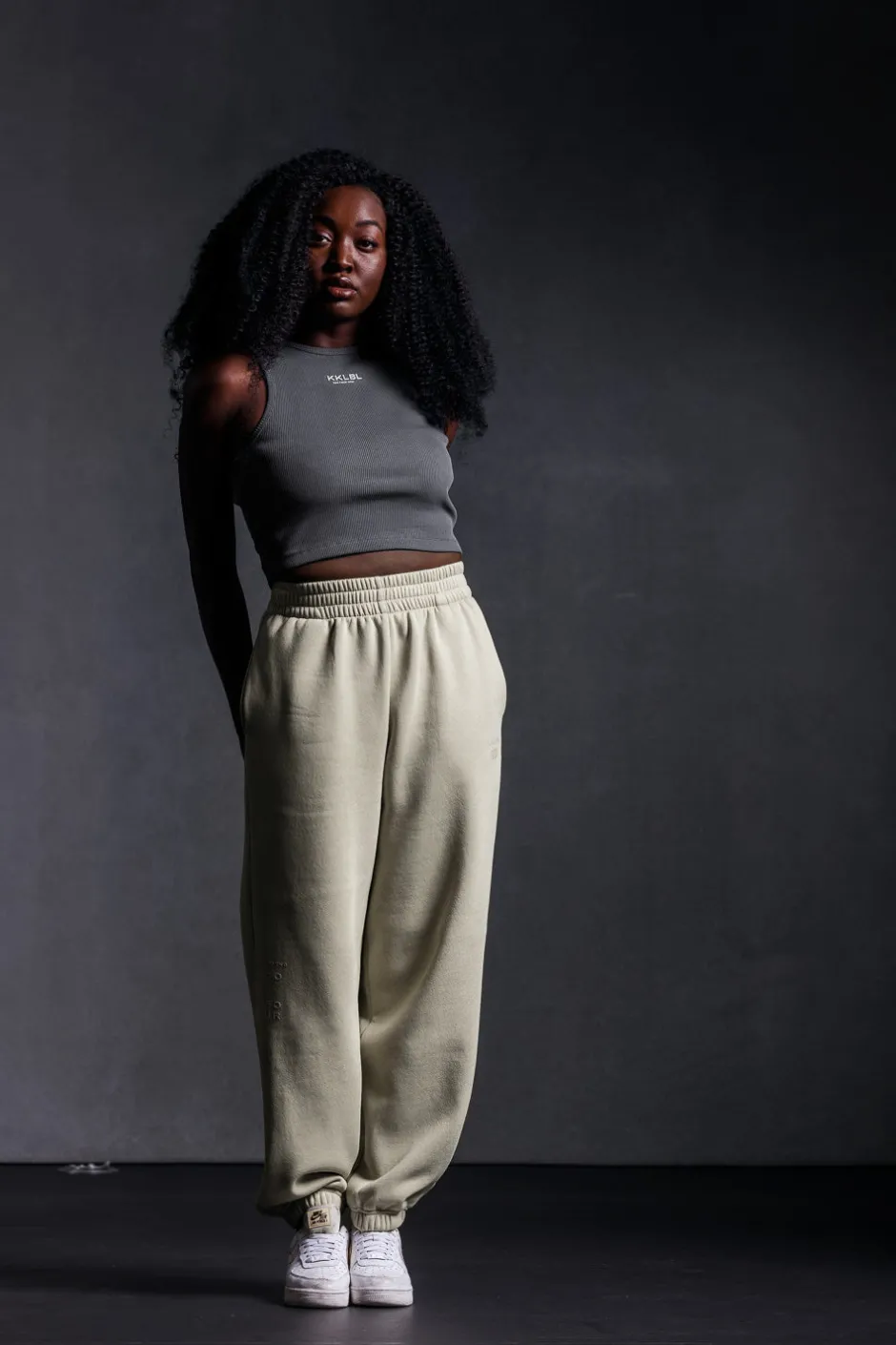 Best Karo Kauer Jogger Pants Faded Green