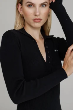 Hot Karo Kauer Knit Body Black