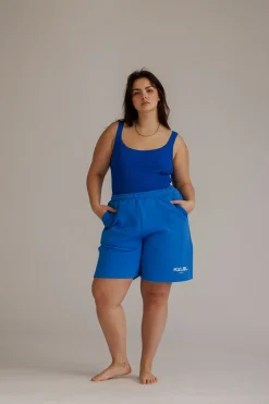 Discount Karo Kauer Knit Body Sonic Blue