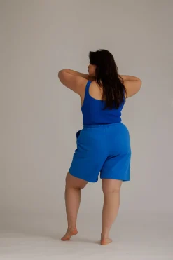 Discount Karo Kauer Knit Body Sonic Blue