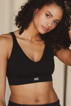 Clearance Karo Kauer Knit Bralette Black
