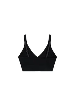 Clearance Karo Kauer Knit Bralette Black