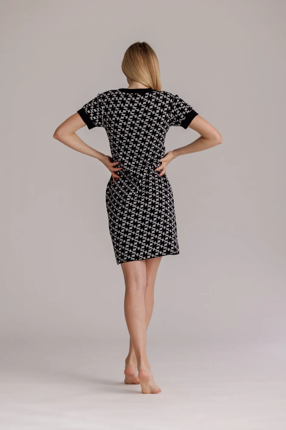 Best Karo Kauer Knit Dress KKLBL Black