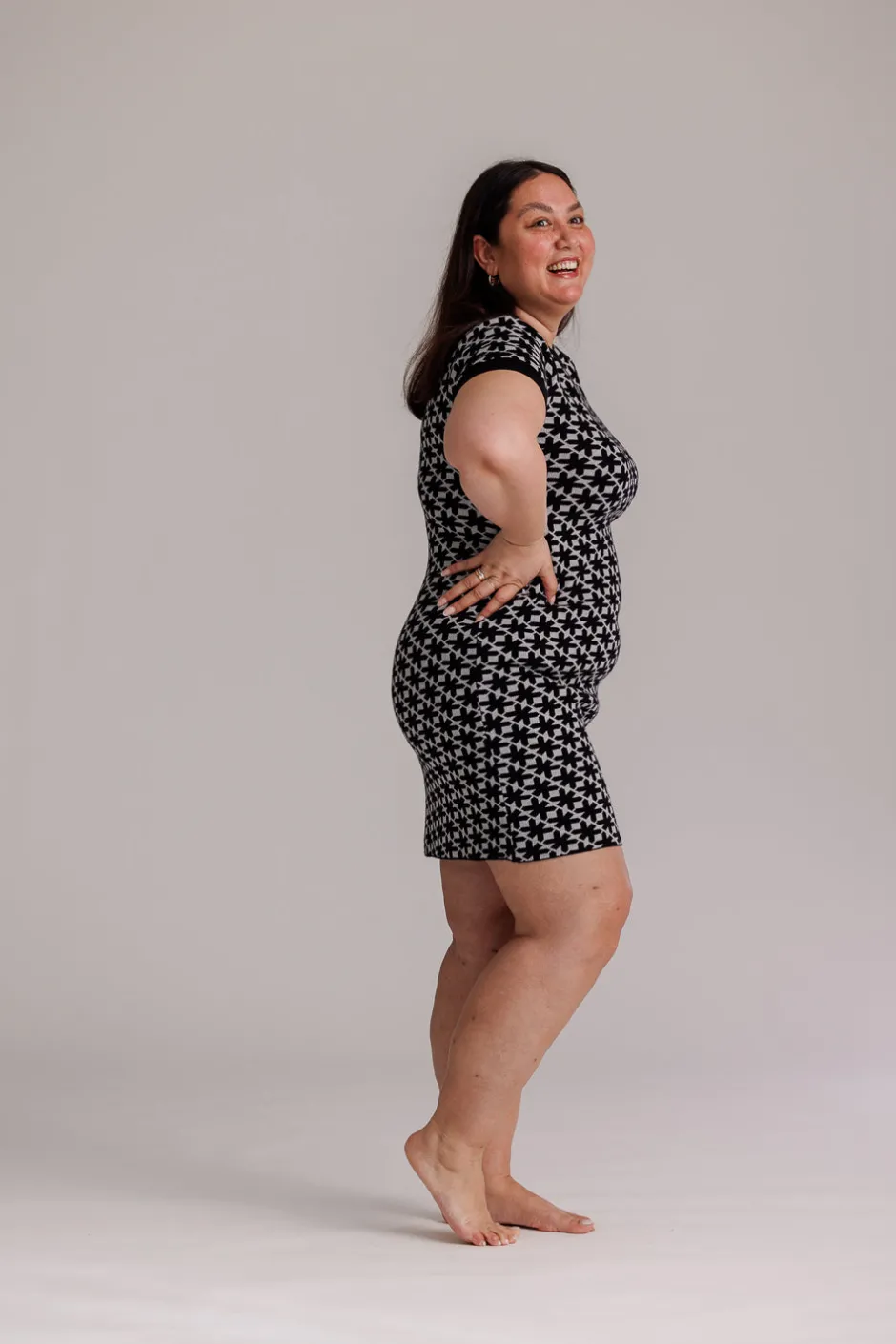 Best Karo Kauer Knit Dress KKLBL Black