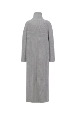 Clearance Karo Kauer Knit Dress Silver Grey
