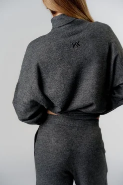 Clearance Karo Kauer Knit Pants Dark Grey