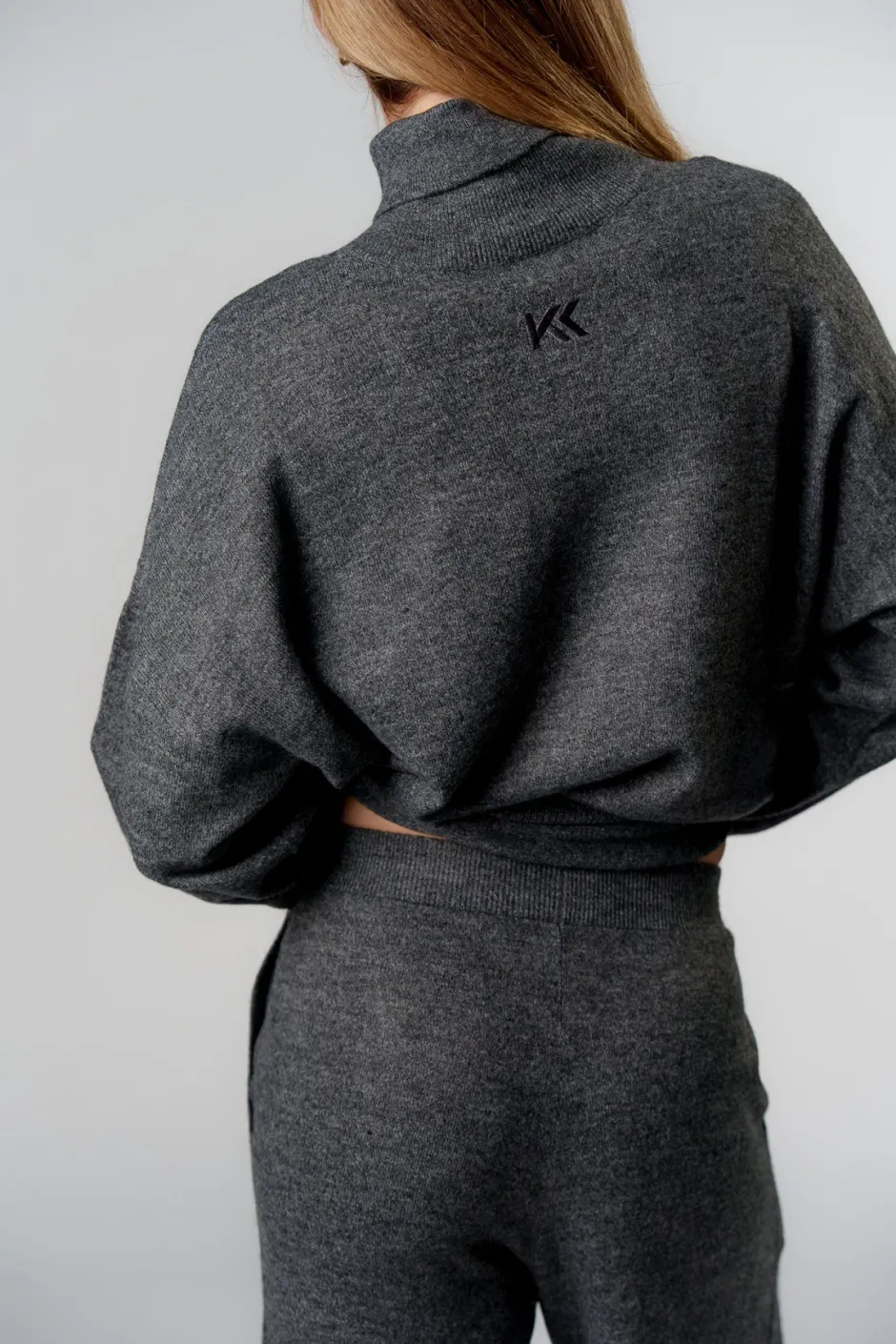 Clearance Karo Kauer Knit Pants Dark Grey