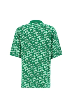 Fashion Karo Kauer Knit Polo KKLBL Green