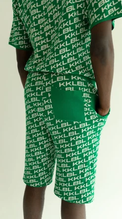 New Karo Kauer Knit Short KKLBL Green