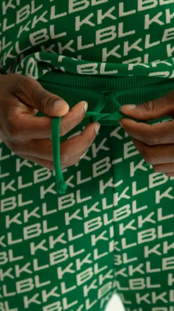 New Karo Kauer Knit Short KKLBL Green