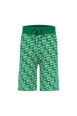New Karo Kauer Knit Short KKLBL Green