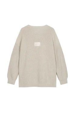 Online Karo Kauer Knit Sweater Sand