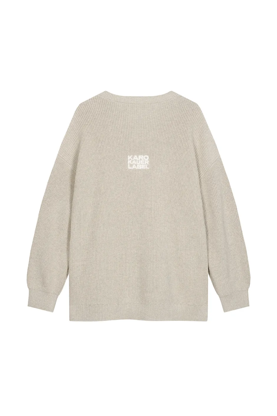 Online Karo Kauer Knit Sweater Sand