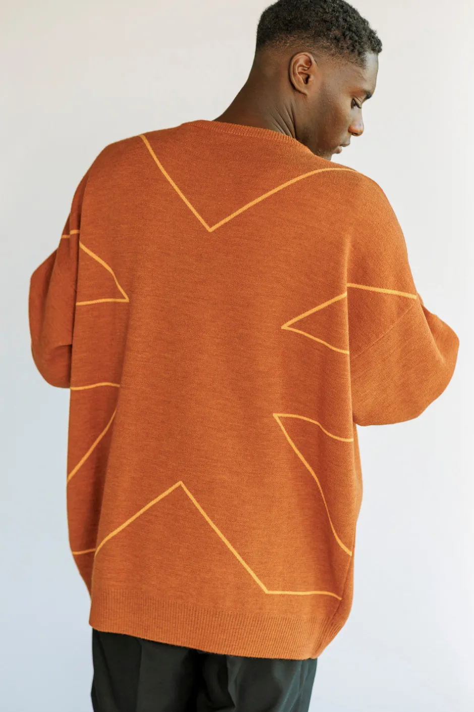 New Karo Kauer Knit Sweater Siena