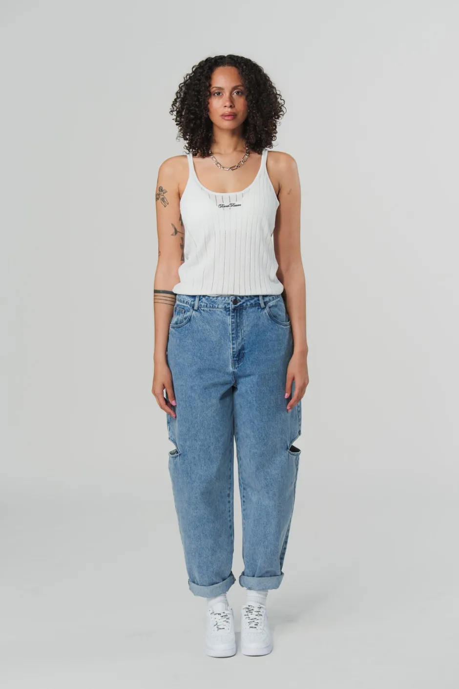 Discount Karo Kauer Knit Top White