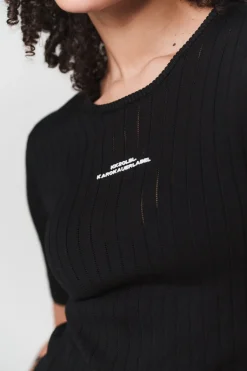 New Karo Kauer Knit T-Shirt KK20LBL
