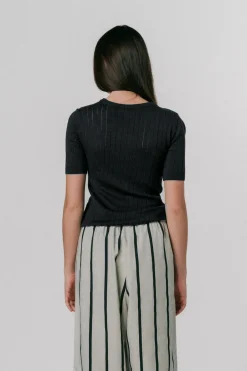 New Karo Kauer Knit T-Shirt KK20LBL