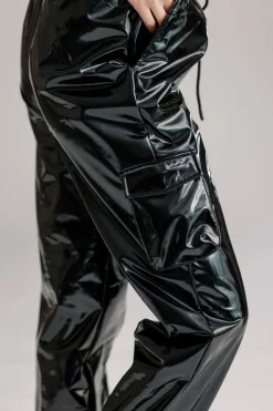 Hot Karo Kauer Laquer Pants Black