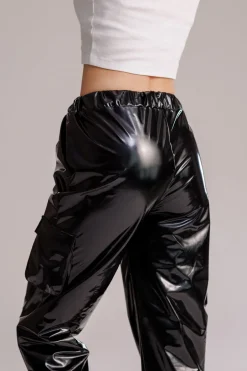 Hot Karo Kauer Laquer Pants Black