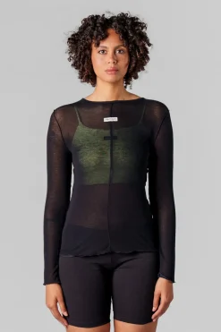 Clearance Karo Kauer Mesh Longsleeve Black