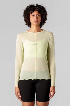 Online Karo Kauer Mesh Longsleeve Matcha