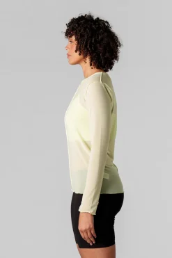 Online Karo Kauer Mesh Longsleeve Matcha