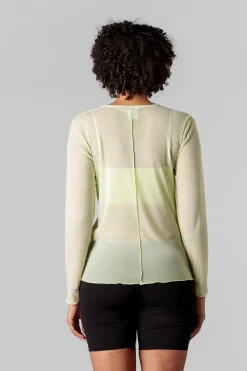 Online Karo Kauer Mesh Longsleeve Matcha