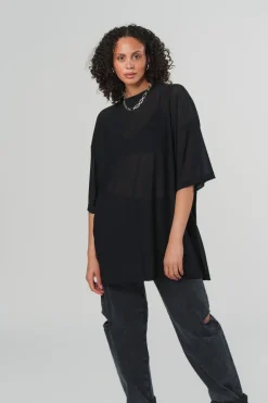 Hot Karo Kauer Mesh Shirt Black