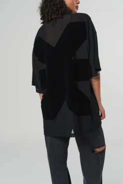 Hot Karo Kauer Mesh Shirt Black