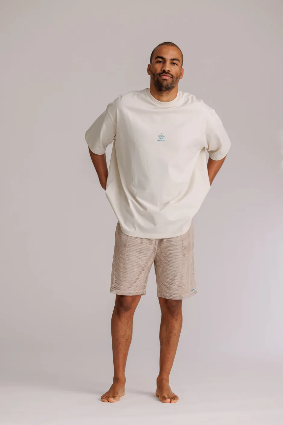 Outlet Karo Kauer Mesh Shorts Sand