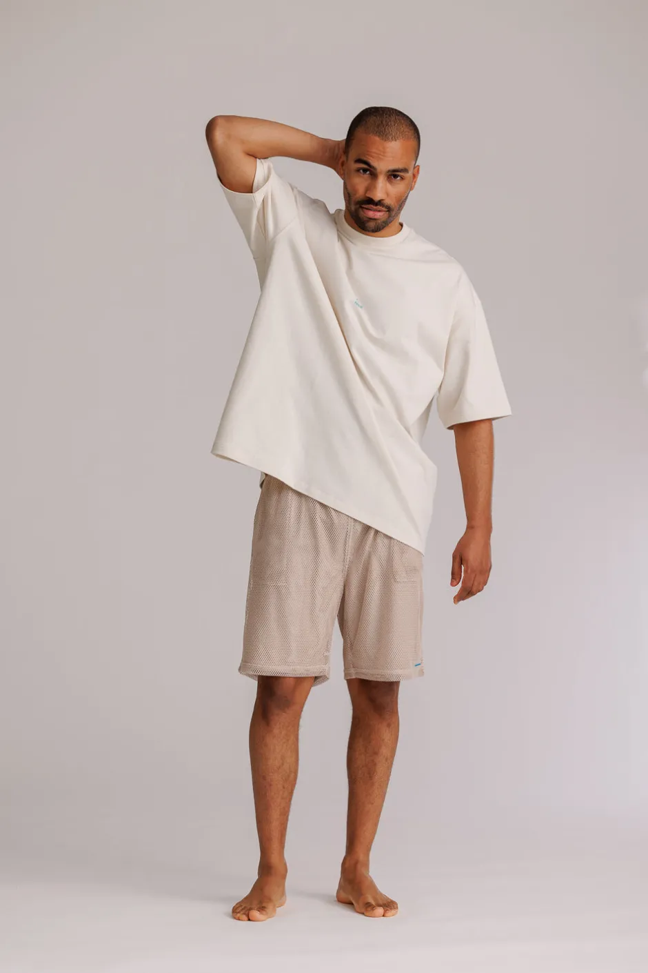 Outlet Karo Kauer Mesh Shorts Sand