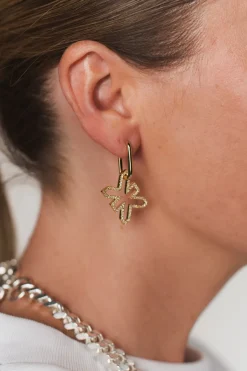 New Karo Kauer Oval Hoops Gold