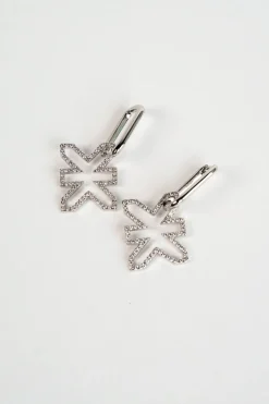 Hot Karo Kauer Oval Hoops Silver