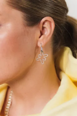 Hot Karo Kauer Oval Hoops Silver