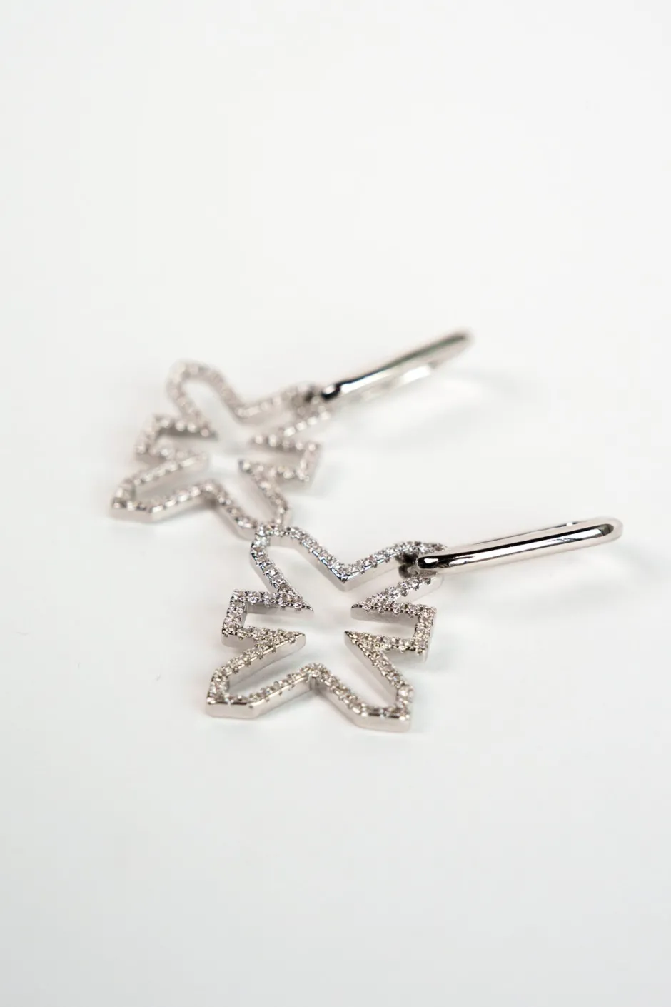 Hot Karo Kauer Oval Hoops Silver