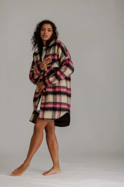 Fashion Karo Kauer Overjacket Checkered