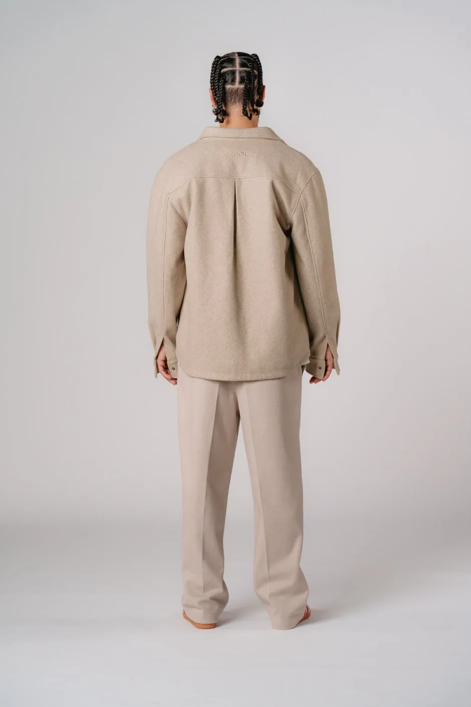 Sale Karo Kauer Overshirt Beige Melange